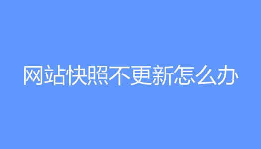 长春SEO解析百度快照作用和常见问题