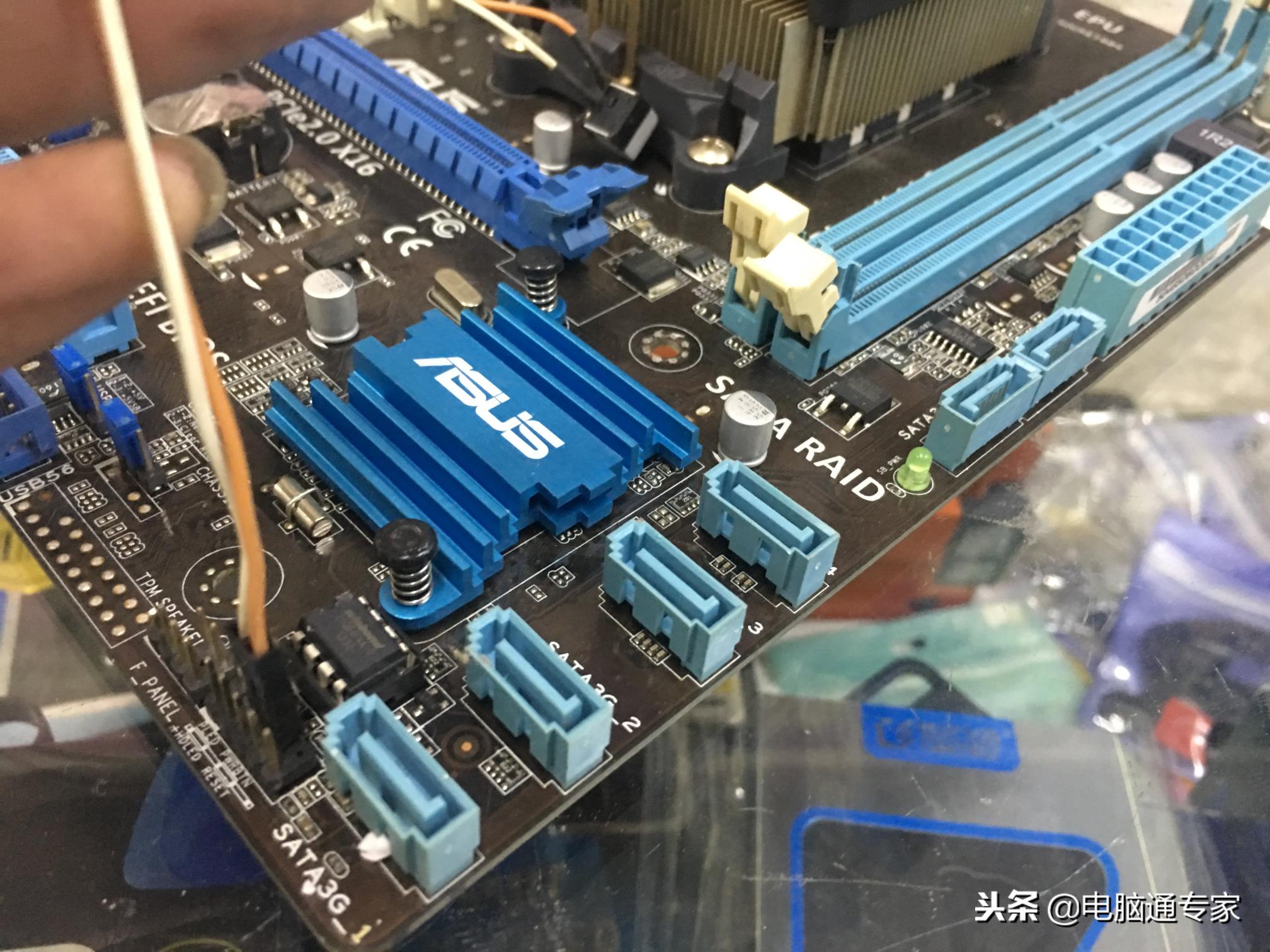 电脑主机机箱开关线坏了怎么办呢（电脑电源开关线接法图解步骤）