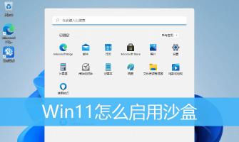 win11电脑沙盒怎么用（7个步骤学会Win11系统打开sandbox的技巧）