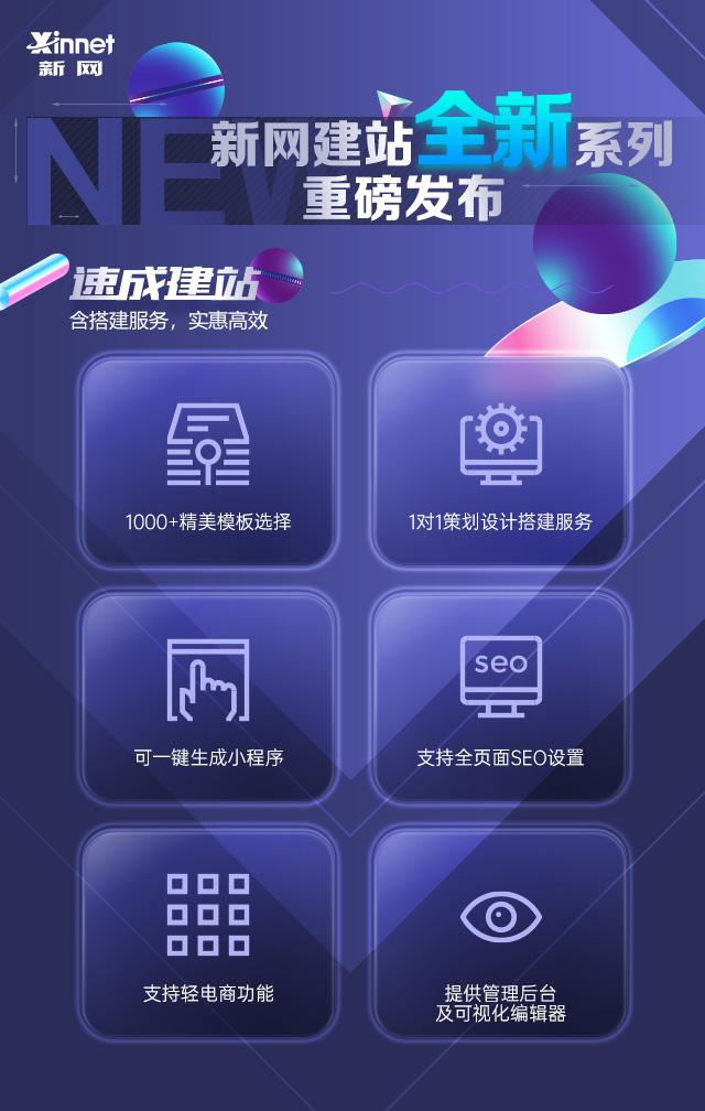 快速网站建站（速成建站的产品亮点有哪些）