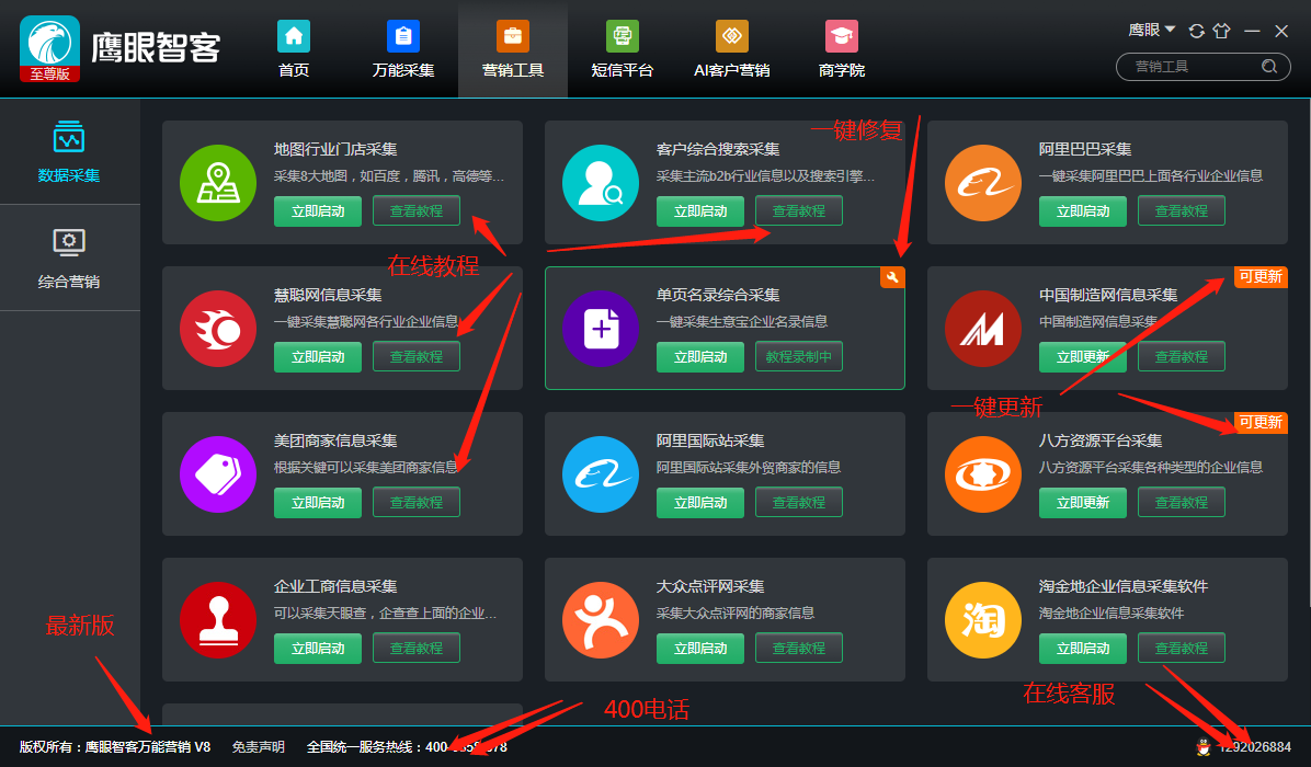 大数据营销软件哪个好（鹰眼精准营销系统）
