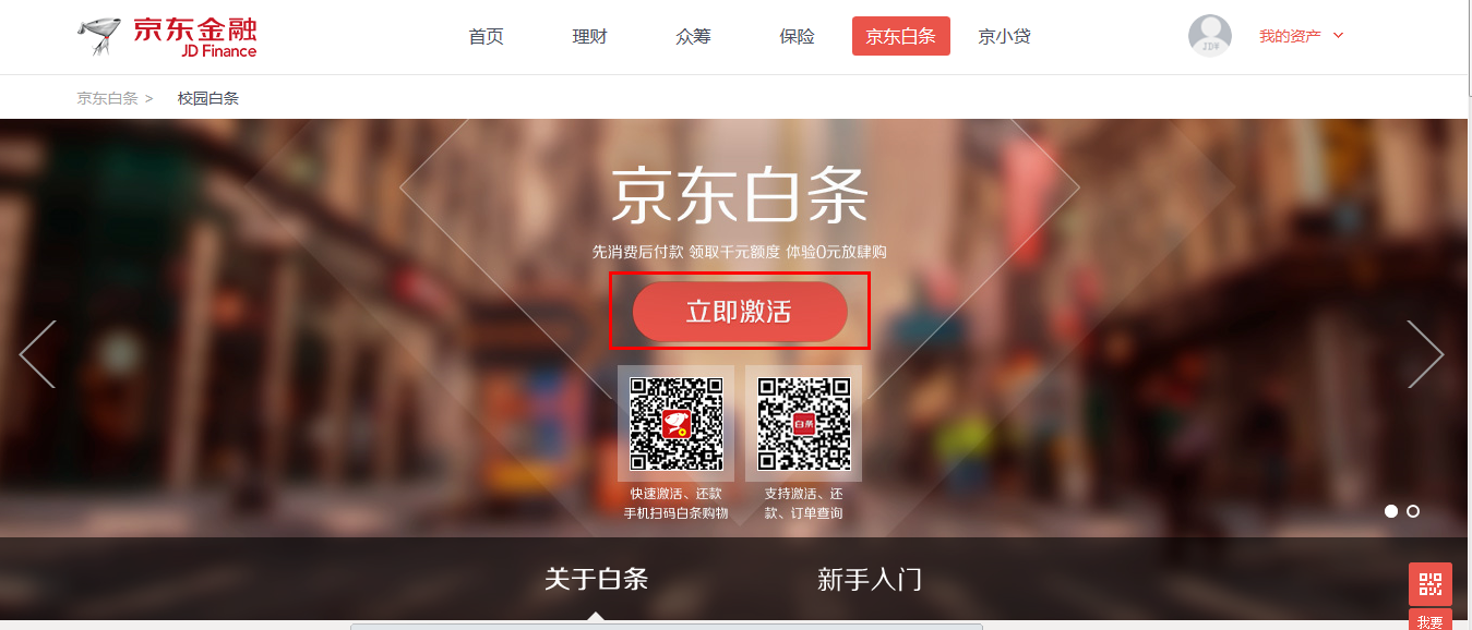京东白条怎么开通额度（激活京东白条步骤）