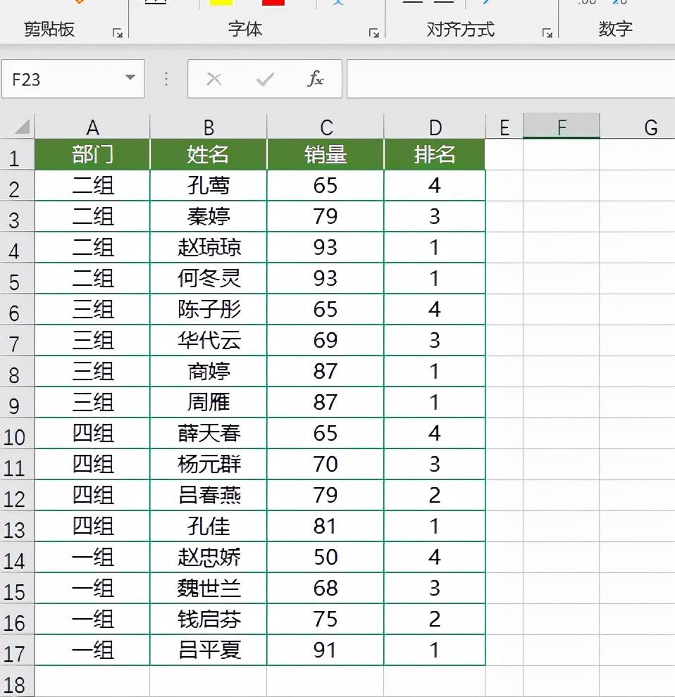 excel怎么计算销售额排名（解读Excel如何快速为销售排名）