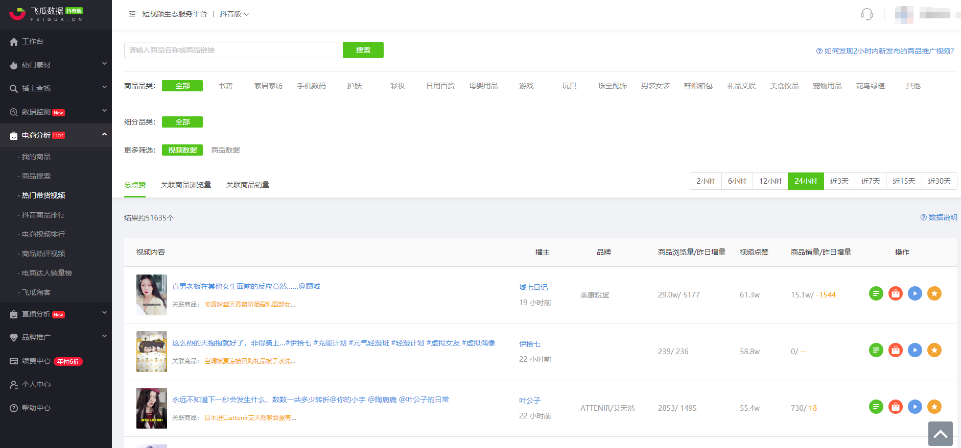 抖音账号数据分析在哪里（怎么看别人抖音小店类目）