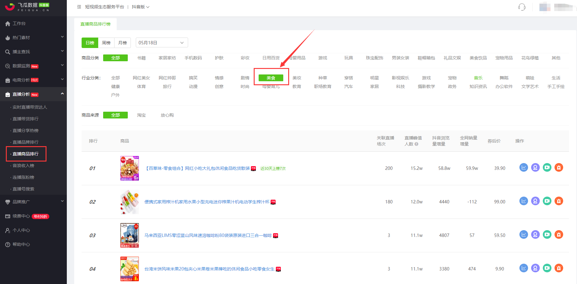 抖音账号数据分析在哪里（怎么看别人抖音小店类目）