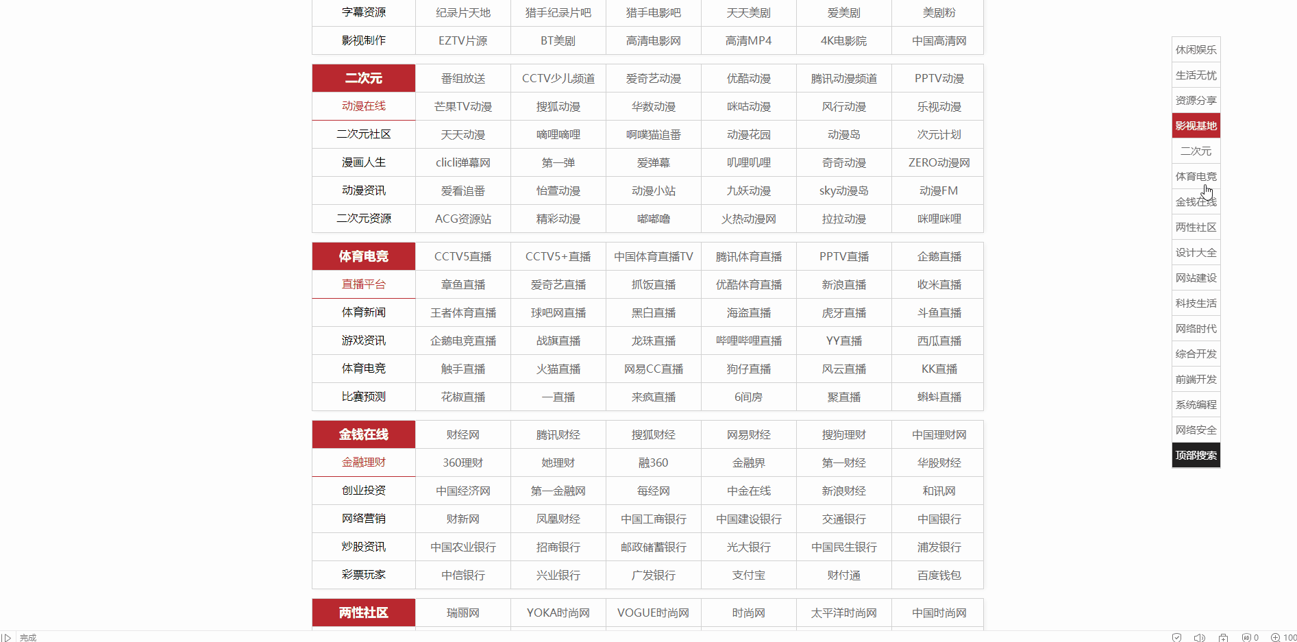 实用上网导航系统（资源导航收录）
