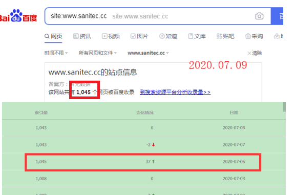 索引量和收录量的区别（百度索引量比收录量少）