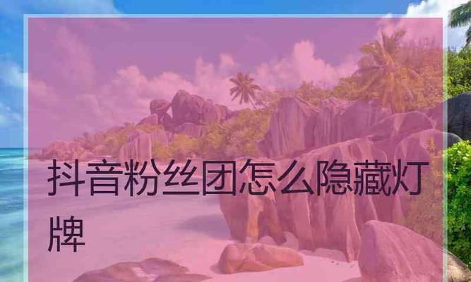 抖音粉丝灯牌等级详解（如何快速提升粉丝等级与解读各等级权益）
