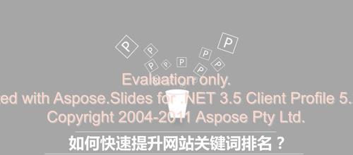 网站排名优化技巧，让你的网站更具竞争力（从出发，提高排名质量）
