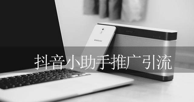 学会抖音小助手推广（让你的账号快速获得人气和关注）