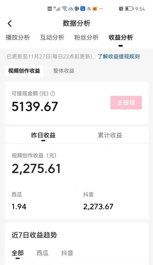 抖音播放量与收益（了解抖音播放量如何转化为收益，抓住成功机遇）