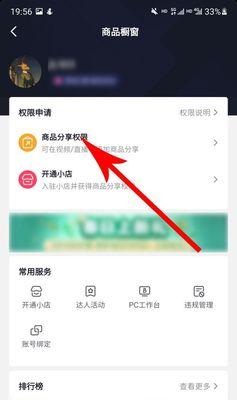 如何在抖音主页上挂上小店入口？（抖音小店入口的操作步骤和注意事项）