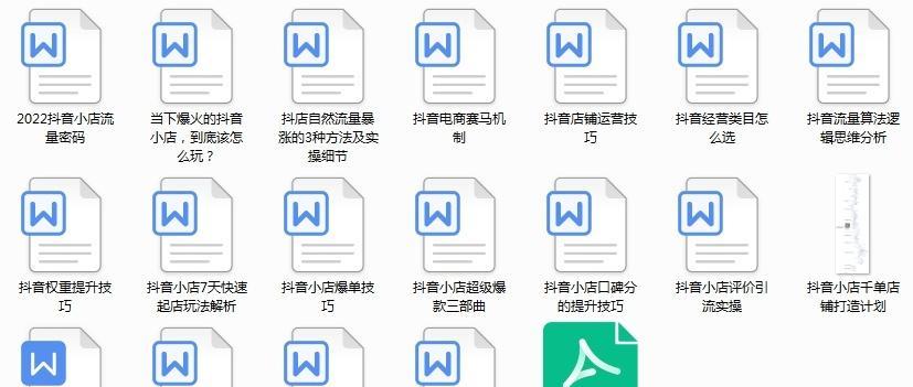 抖音小店随心推的数据分析方法（掌握数据，助力小店飞速发展）