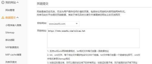 百度站长学院死链提交工具使用指南（死链提交工具使用注意事项）