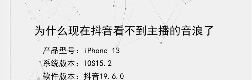 抖音音浪算钱揭秘（了解抖音音浪的计费机制，轻松赚取收入）