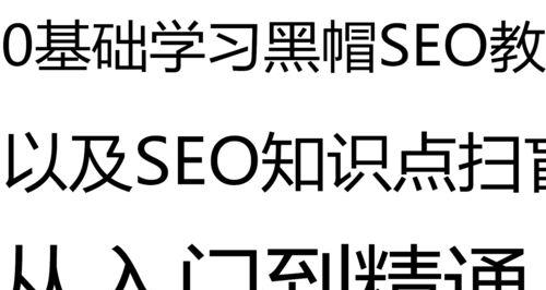 揭秘那些不只是黑帽SEO技术可快速提高排名的方法（不要被眼前的高排名迷惑了眼睛）