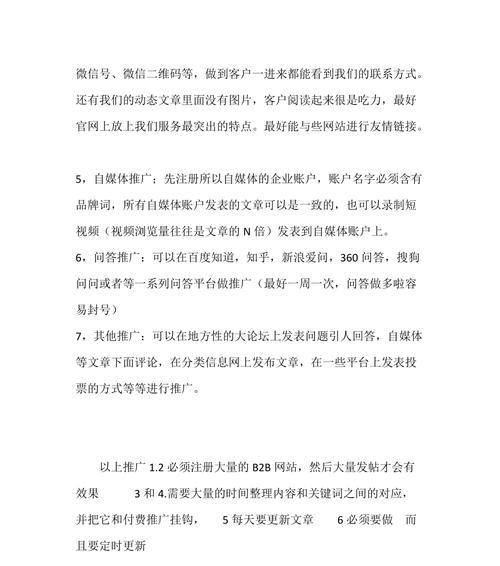 单页面网站推广优化策略（让你的单页网站吸引更多的流量和转化率）