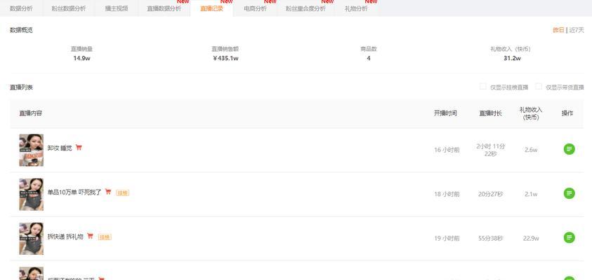 快手直播带货（揭开快手直播带货的真相，了解你能够获得多少收益）