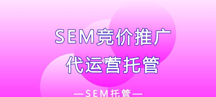 企业SEM竞价推广策略全面解析（探讨企业如何利用SEM竞价推广提升营销效果）