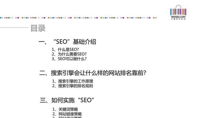 网站单页面的SEO优化策略（提升单页面的排名和流量）