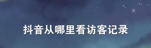 抖店访客来源调查（探究抖音电商平台的访客来源分布情况）