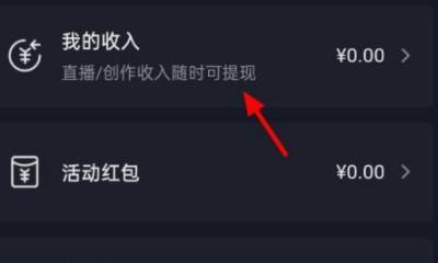 抖音直播收入查询教程（了解抖音直播收入的方法和步骤）