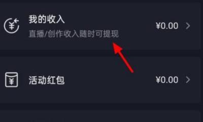 抖音直播收入查询教程（了解抖音直播收入的方法和步骤）