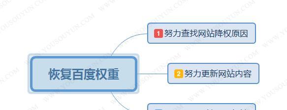 网站降权后的快速恢复方法（通过写一篇主题相关的文章进行恢复）