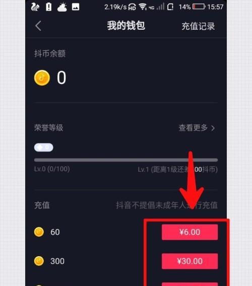 抖音每日充值上限是多少（了解抖音充值上限）