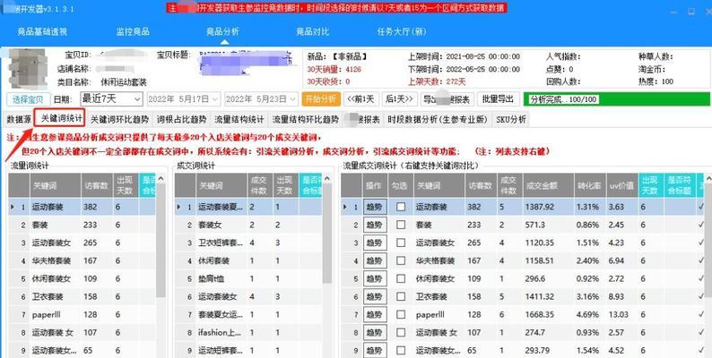 淘宝关键词单量计算方法是什么？