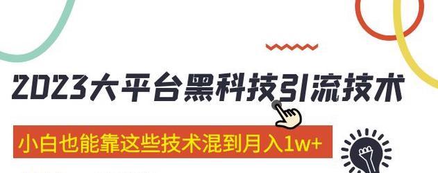 打造高效引流平台需要哪些技术栈？