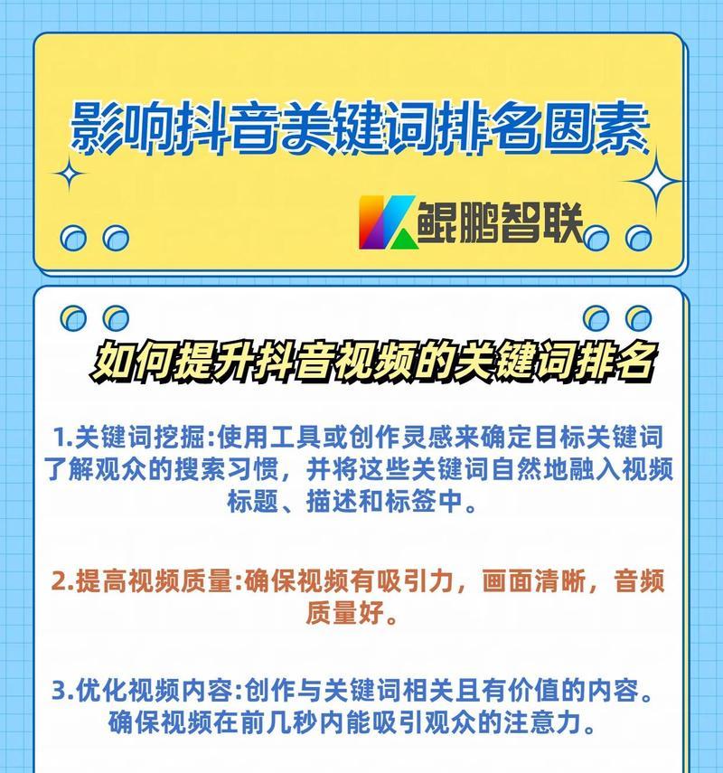 抖音关键词排名查看设置方法是什么？