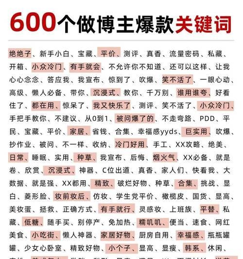 如何在小红书上找到热度高的关键词？