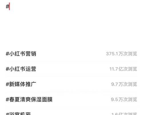 小红书关键词怎么选？如何选择合适的关键词？
