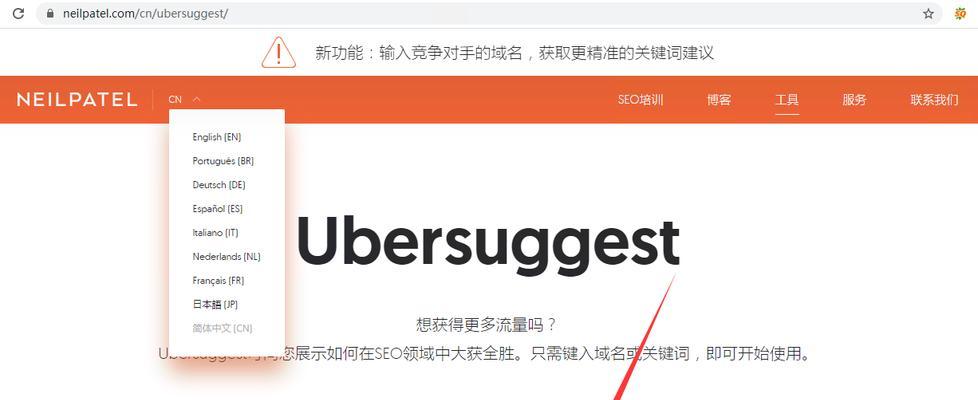 如何使用谷歌查看竞争对手的关键词？