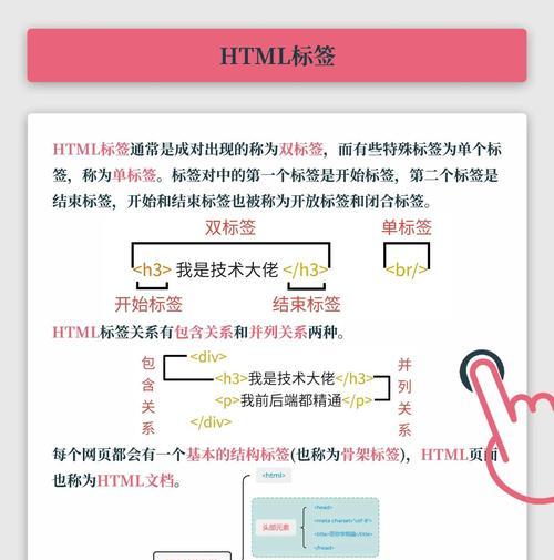 HTML的双标签和单标签有哪些区别？如何正确使用它们？
