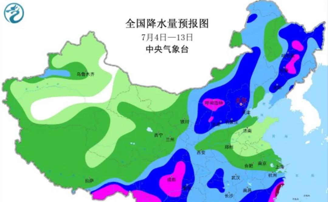 提高警惕！今年最大范围高温将来，台风丹娜丝基本锁定我国