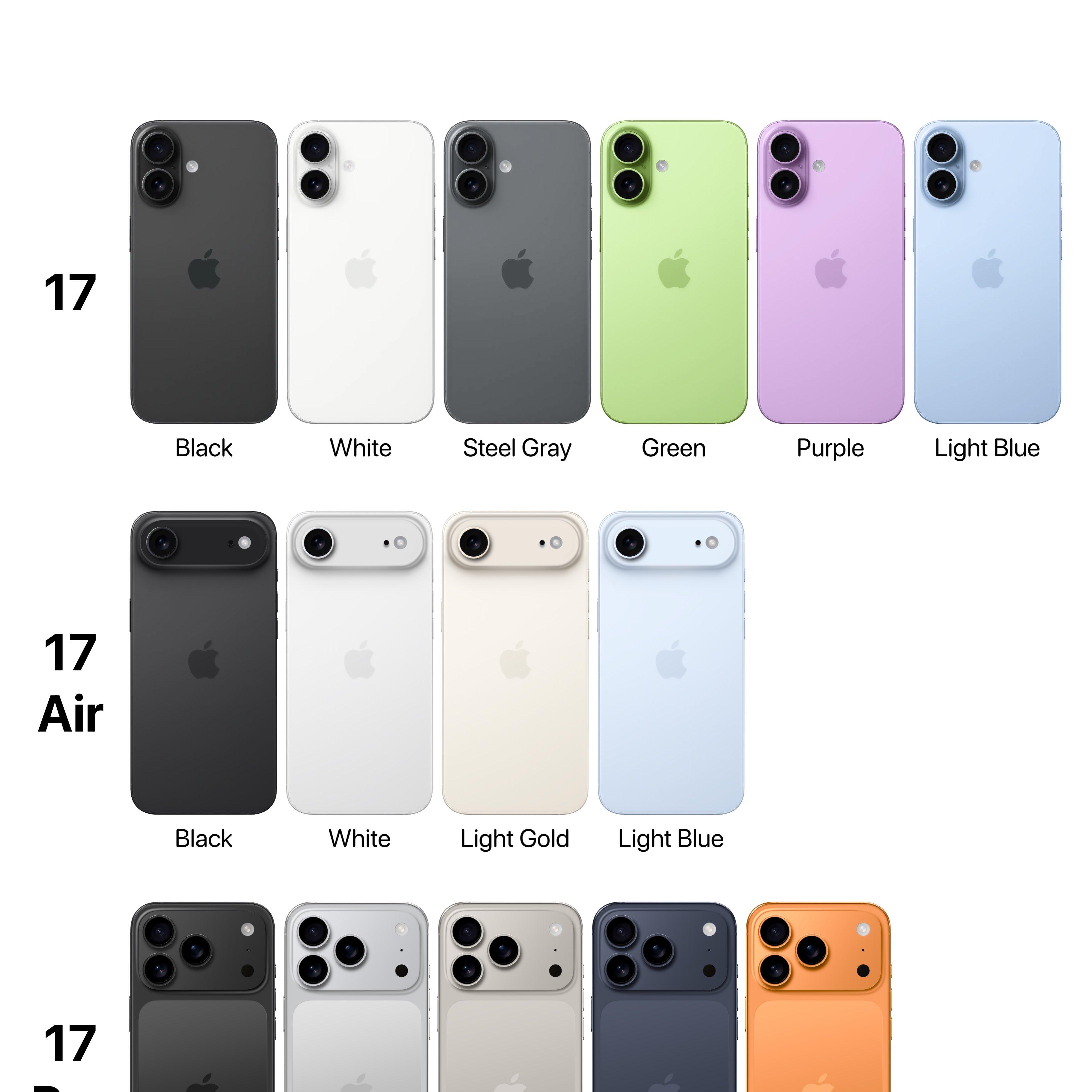 从配色到配置：iPhone17系列前瞻，还是Pro系列更香