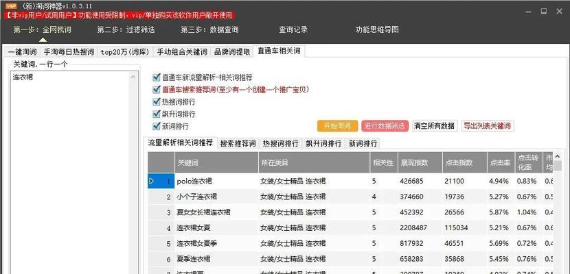 淘宝选品类目关键词选择方法是什么？如何有效提升搜索排名？
