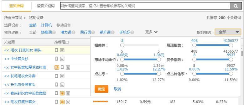淘宝查看进店关键词的方法是什么？如何找到最佳的进店关键词？