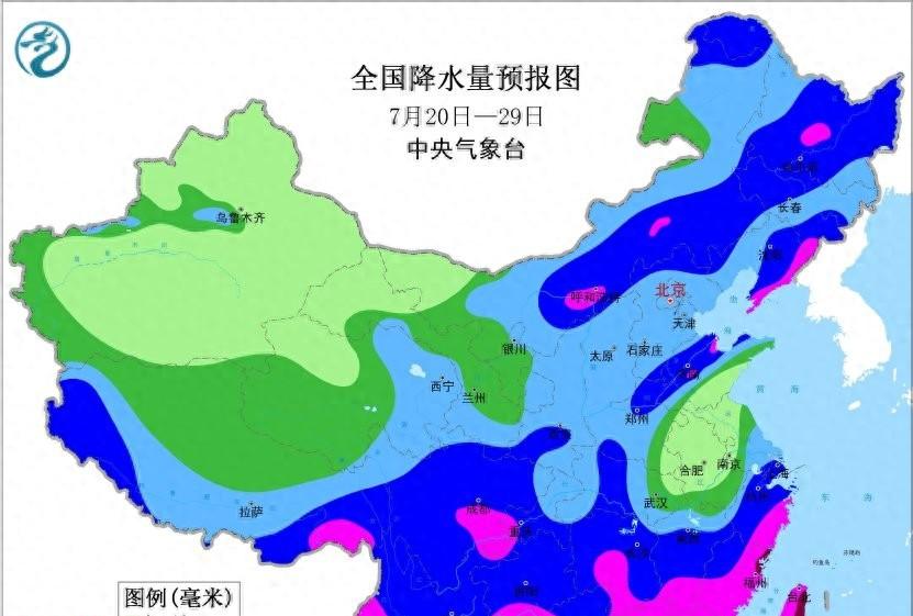 天津：新一轮降雨中心已确定，今日夜间～23号天气，主要分布如下
