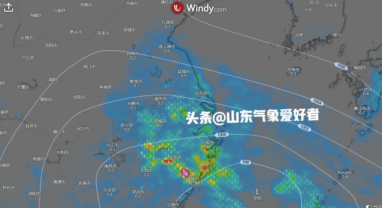 最新:山东出现超预期431毫米特大暴雨，今夜危险降雨形势再次出现