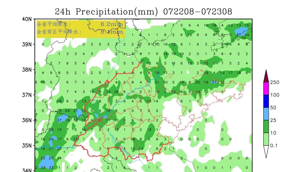 最新:山东出现超预期431毫米特大暴雨，今夜危险降雨形势再次出现
