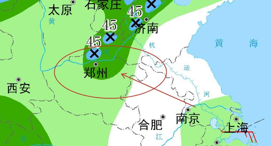 河南省！新一轮降雨中心已定，明天7月25号，大雨暴雨分布如下！
