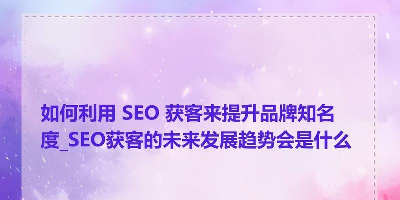 SEO未来发展趋势与应对策略（掌握最新技术，应对未来SEO挑战）