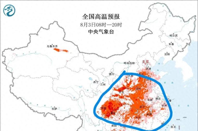 本轮强降雨中心已定！明日8月4号天气预报，高温暴雨分布如下地区